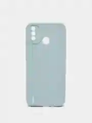 Бирюзовый чехол с защитой камеры Tecno Spark 6 GO