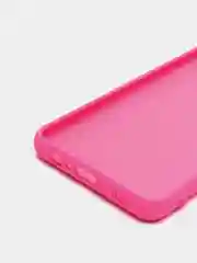 Фуксия чехол Silicone Cover для Samsung Galaxy A02, силиконовый