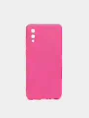 Фуксия чехол Silicone Cover для Samsung Galaxy A02, силиконовый