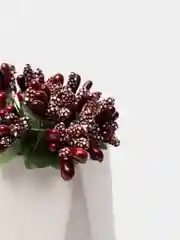 Бордовый букет тычинок, с сахарными вставками