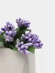 Фиолетовый букет тычинок, с сахарными вставками
