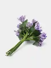 Фиолетовый букет тычинок, с сахарными вставками