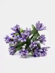 Фиолетовый букет тычинок, с сахарными вставками