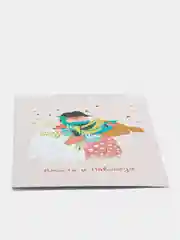 Индиго открытка "С любовью, второй половинке", 12 разных вариантов, 9 х 14,8 см