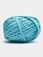 Бирюзовый пряжа Artland, раффия, 40 г, 50 м
