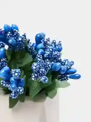 Синий букет тычинок, с сахарными вставками