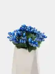 Синий букет тычинок, с сахарными вставками