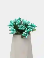 Бирюзовый букет тычинок, с сахарными вставками