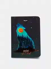 Оранжевый скетчбук MyArt Pocket Artbook, А6, без линовки, 100 г/м2, 80 листов. Проф-Пресс