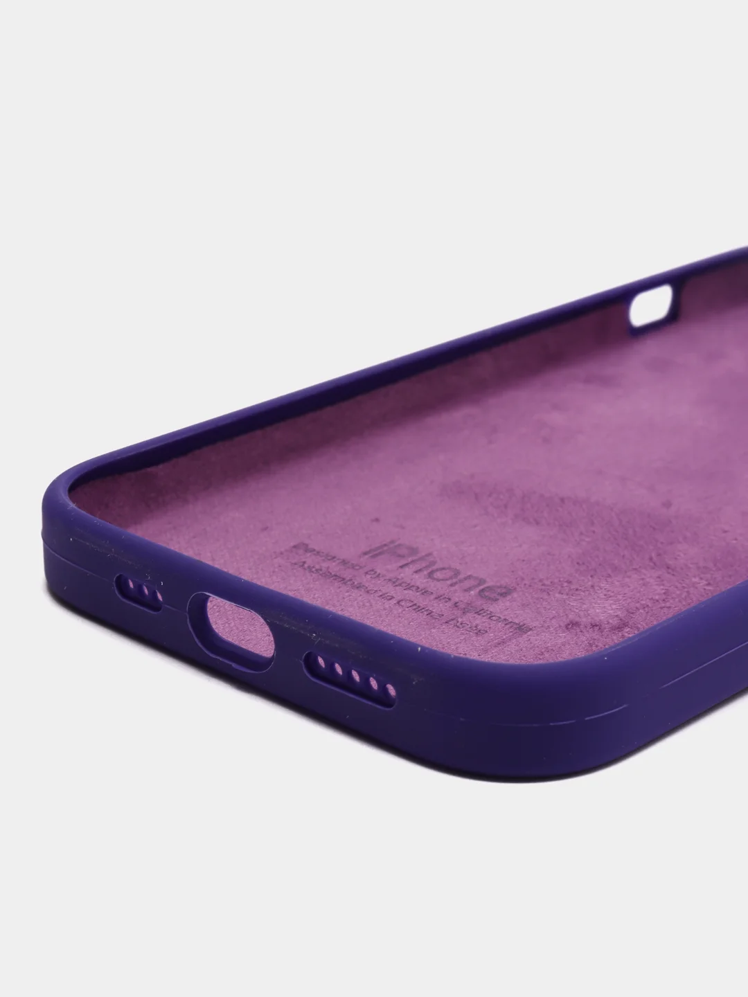Индиго чехол для iPhone XR, 11, 12, 12 Pro, 12 Pro MAX, 13, 13 Pro, 13 Pro MAX
