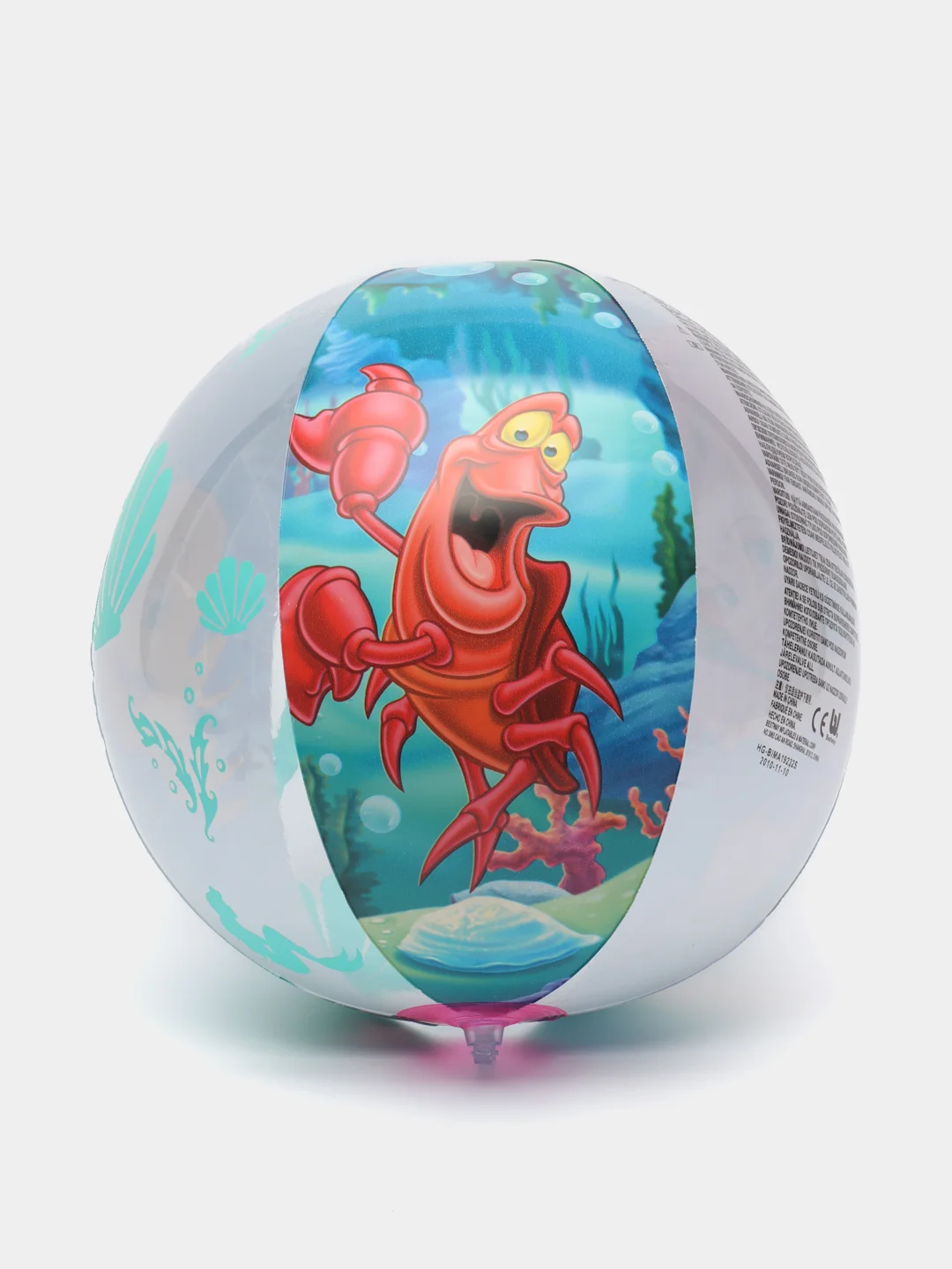 Розовый мяч пляжный 51 см "Disney"