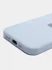 Небесно-голубой чехол для iPhone XR, 11, 12, 12 Pro, 12 Pro MAX, 13, 13 Pro, 13 Pro MAX