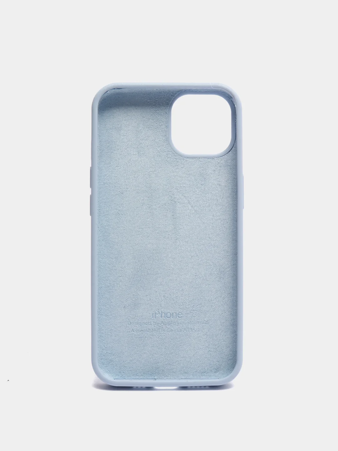 Небесно-голубой чехол для iPhone XR, 11, 12, 12 Pro, 12 Pro MAX, 13, 13 Pro, 13 Pro MAX