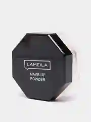 Кремовый пудра матирующая минеральная со спонжем Lamelia, рассыпчатая