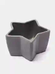 Угольный кашпо из гипса "Звезда"