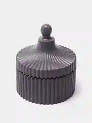 Угольный кашпо из гипса