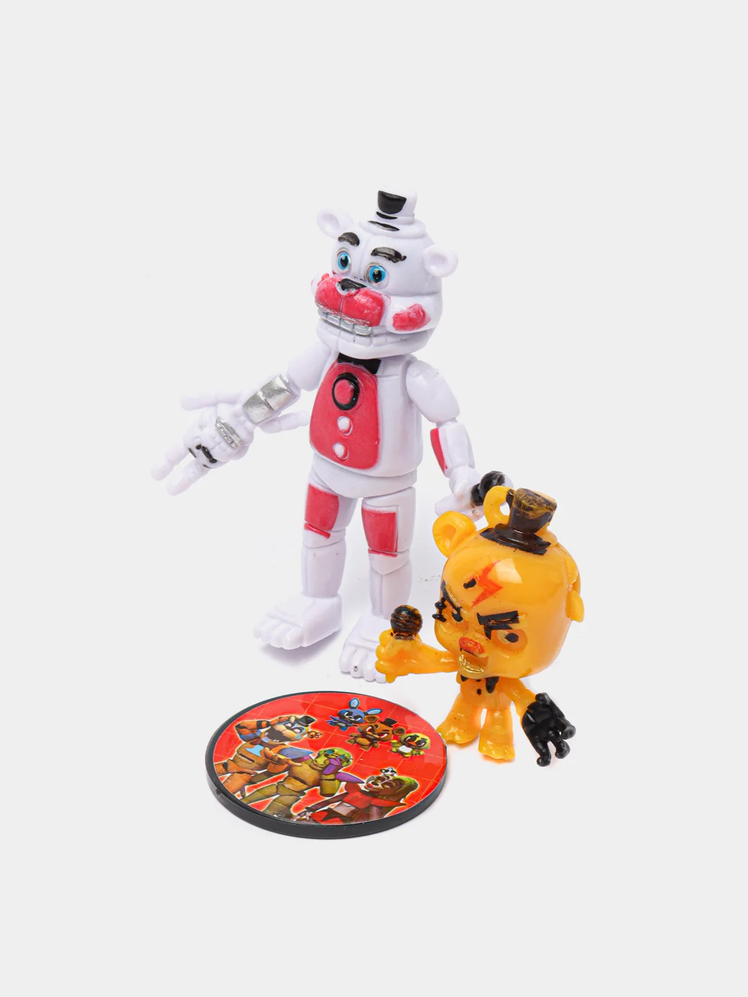 Белый фигурка Аниматроник Five Nights at Freddys/ Фигурка , брелок и фишка
