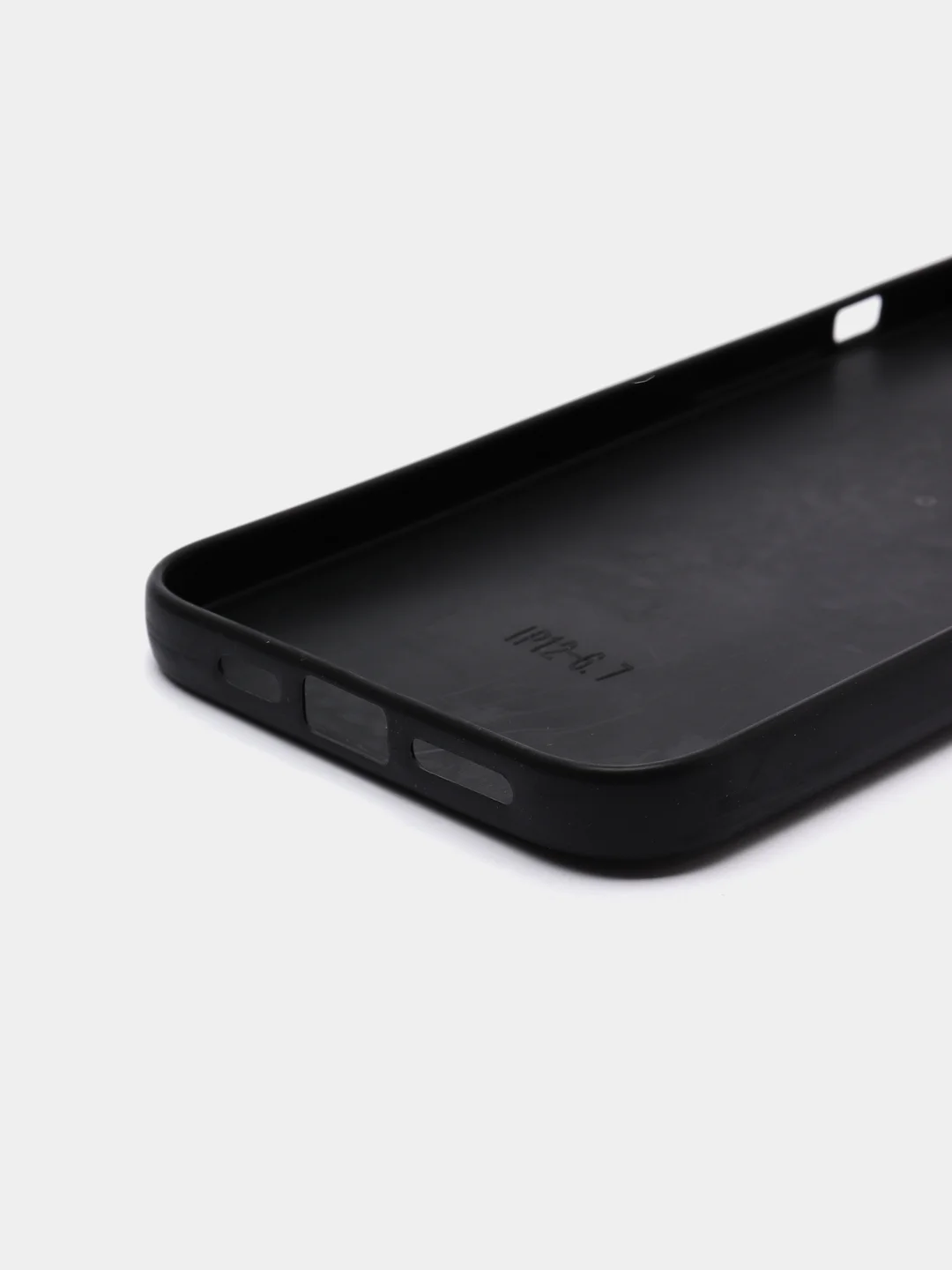 Черный чехол из эко кожи с карманом для карт на iPhone 11 12 mini pro max