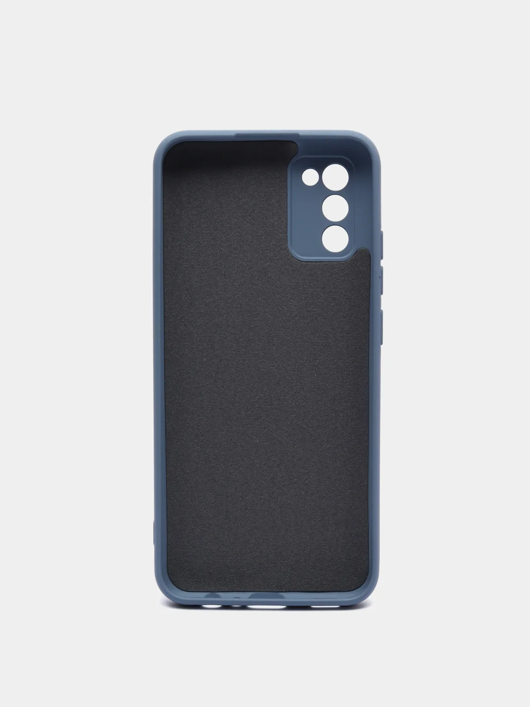 Небесно-голубой чехол для Samsung A02S, A21S, A12, A50, A01core, A10, A52, M31S, A11/M11, A41, A32 бархат