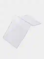 Обложка для удостоверения, прозрачная ,плотная, 20,5*7,5 см