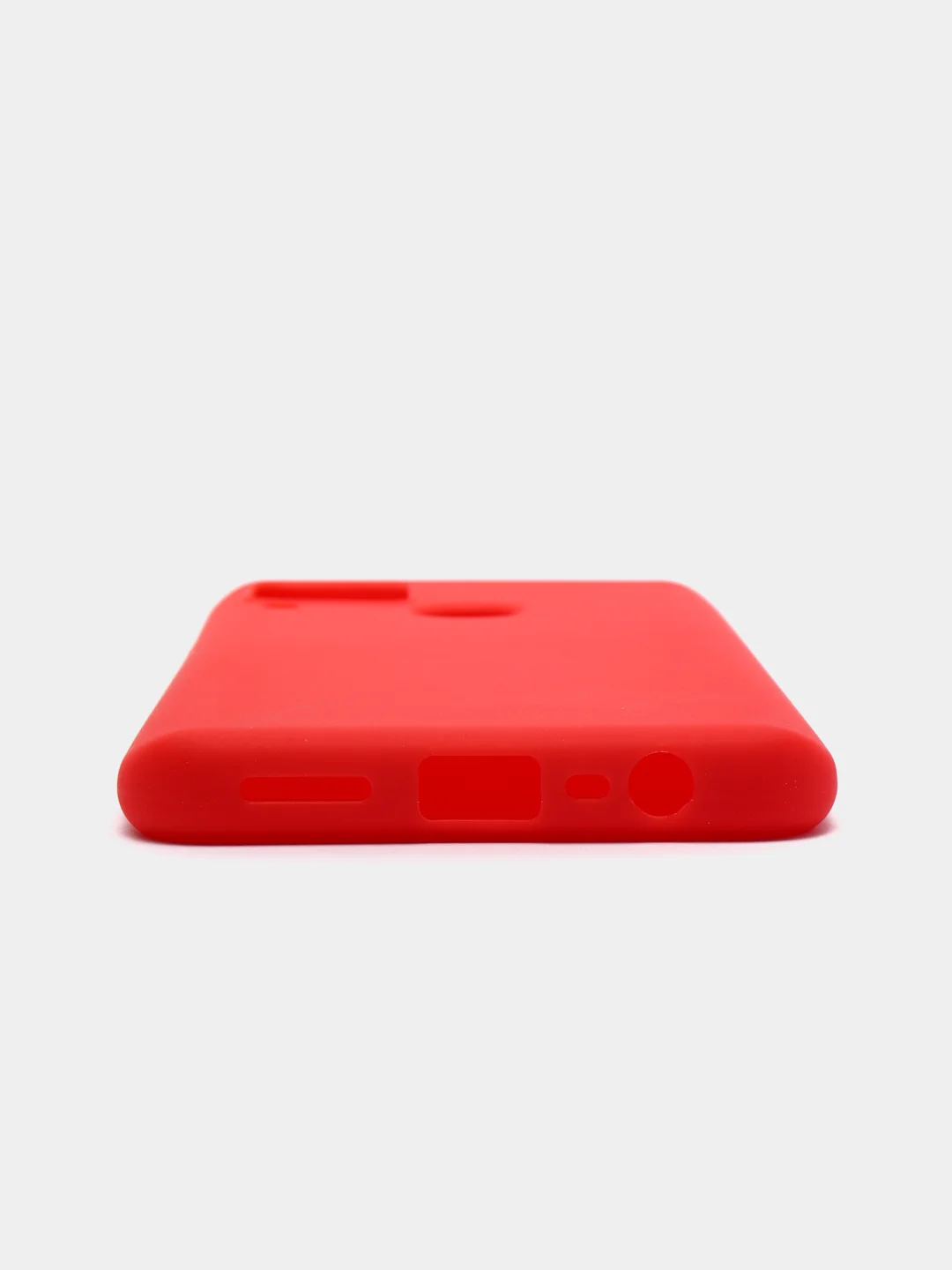 Красный матовый чехол для Realme C3 / C11 / C15, силиконовый