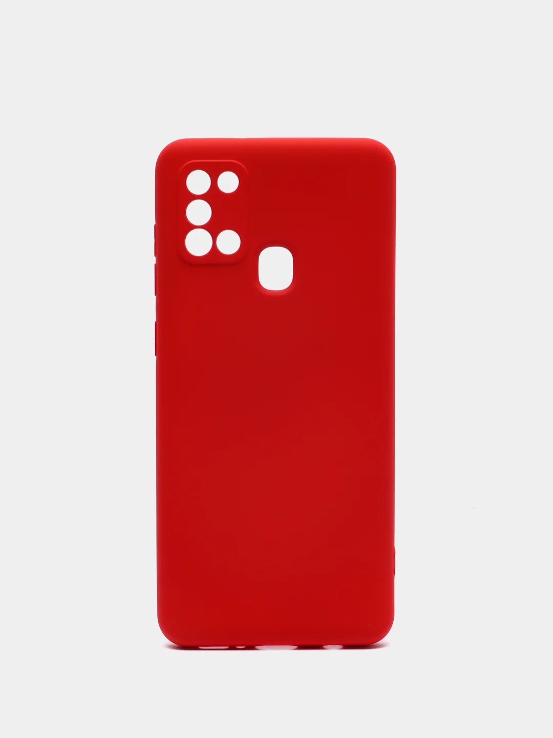 Красный чехол для Samsung A02S, A21S, A12, A50, A01core, A10, A52, M31S, A11/M11, A41, A32 бархат