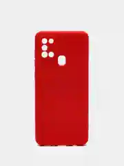 Красный чехол для Samsung A02S, A21S, A12, A50, A01core, A10, A52, M31S, A11/M11, A41, A32 бархат
