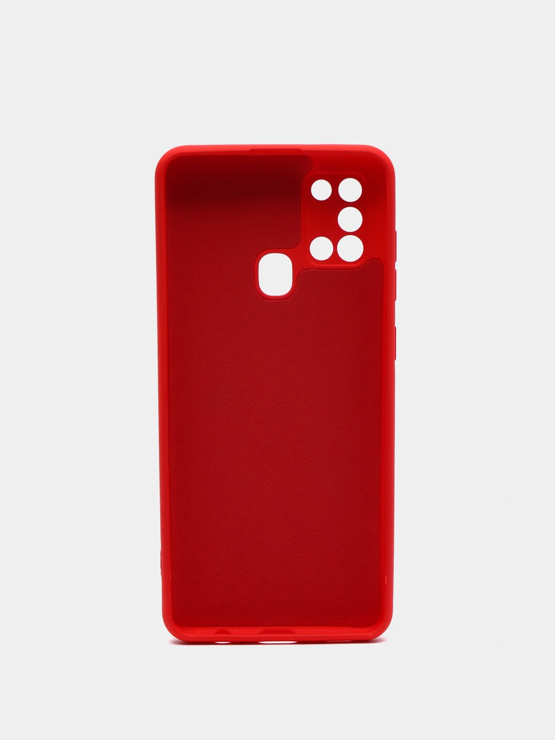 Красный чехол для Samsung A02S, A21S, A12, A50, A01core, A10, A52, M31S, A11/M11, A41, A32 бархат