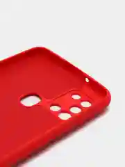 Красный чехол для Samsung A02S, A21S, A12, A50, A01core, A10, A52, M31S, A11/M11, A41, A32 бархат