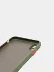 Оливковый чехол защитный матовый, жесткий, для iPhone Айфон XS Max / 11 / 11 Pro / 11 Pro Max / 12