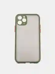 Оливковый чехол защитный матовый, жесткий, для iPhone Айфон XS Max / 11 / 11 Pro / 11 Pro Max / 12