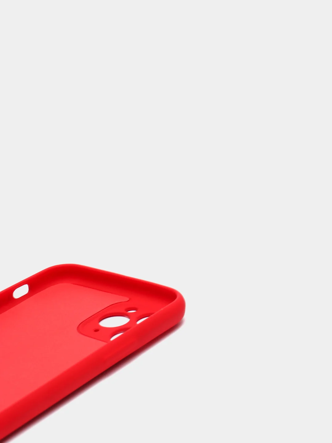 Зеленый силиконовый чехол с защитой камеры на iPhone 11, 11 Pro с бархатной подкладкой