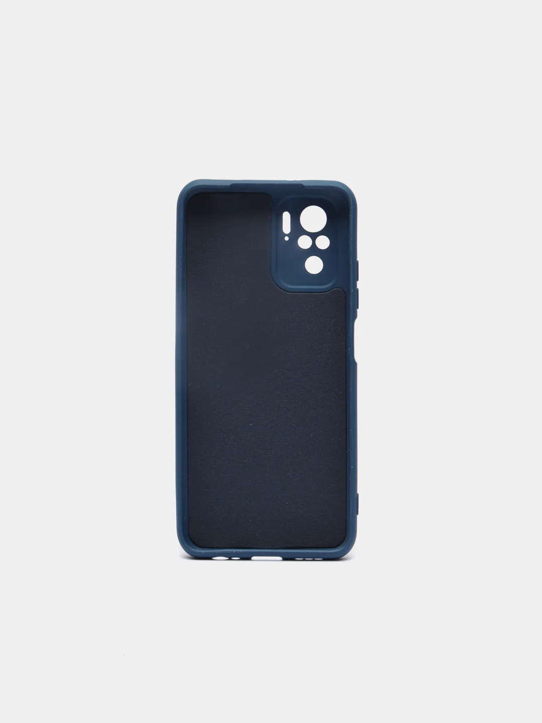 Темно-синий чехол Xiaomi Redmi Note 10 / Redmi Note 10S / Poco M5s, Сяоми Редми Нот 10, силиконовый
