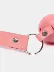 Розовый кляп для интимных БДСМ-игр