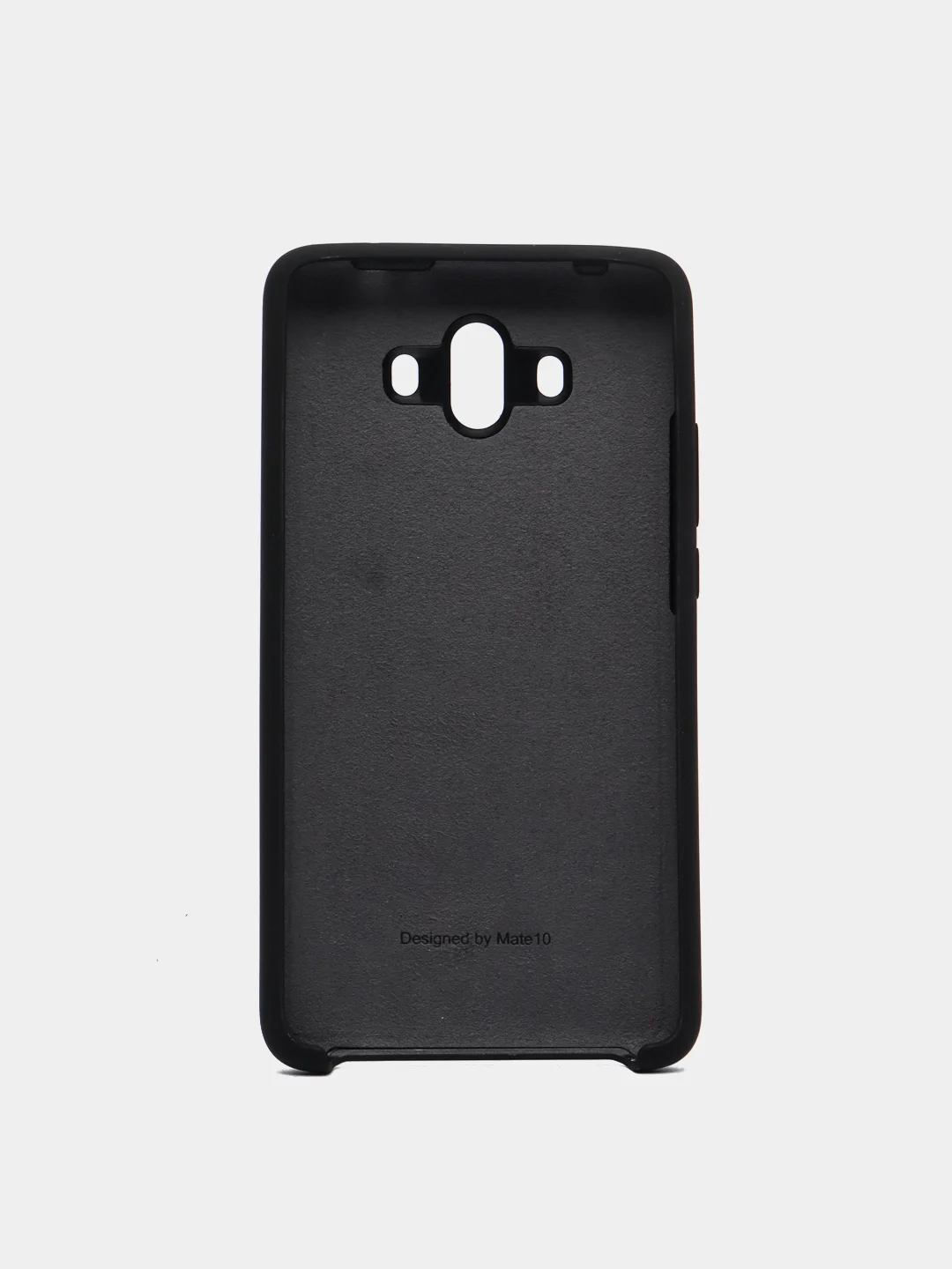 Черный чехол силиконовый Silicone Cover Case для Huawei Mate 10, 10 Pro, 20, 20 Pro