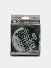 Плетеный шнур Kaida FIGHTERS 8X, темно-зеленый, 150 м