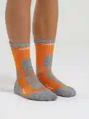 Оранжевый термоноски мужские, зимние