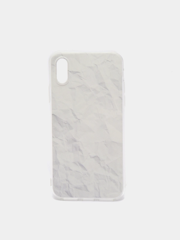 Чехол для Apple iPhone X / XS Мятая бумага