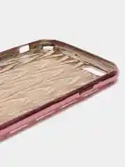 Синий защитный силиконовый чехол для iPhone 6, со стразами