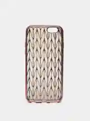 Синий защитный силиконовый чехол для iPhone 6, со стразами