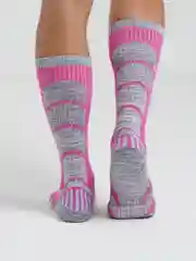 Розовый термоноски мужские