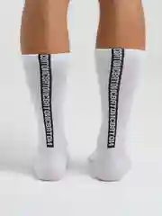 Носки "Святой", black line