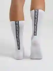 Носки "Святой", black line