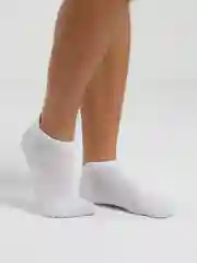 Белый носки унисекс, хлопок