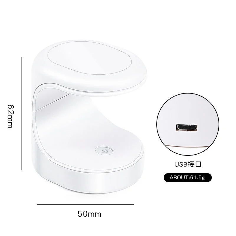 Розовый мини UV/LED лампа для маникюра и педикюра