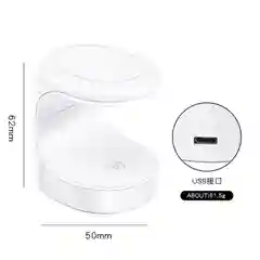 Розовый мини UV/LED лампа для маникюра и педикюра