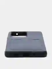 Синий чехол из эко кожи с карманом для карт на Samsung S20 S20 Plus S20 Ultra