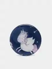 Серебряный попсокет - подставка для телефона, popsocket (единороги)