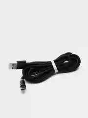 Черный usb кабель 2-х метровый магнитный  X-cable 2.1 А+магнитный коннектор(micro, type c, ios)