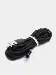 Черный usb кабель 2-х метровый магнитный  X-cable 2.1 А+магнитный коннектор(micro, type c, ios)